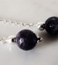 AMETHYST EARRINGS  - DANGLE EARRINGS -  FREE UK POSTAGE - Image 4