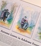 Original hand painted watercolour print of children playing in Ashdown Forest - Image 6