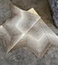 White and taupe baby blanket, crocheted baby blanket, newborn gift, unisex - Image 7