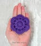 Cotton rainbow scrubbies and soap saver, soap pouch set. Face wipes  Soap sock. - Image 8