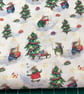 Tree Decorating Mice Acufactum cotton quilt fabrics from quarter metre - Image 3