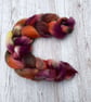 Cormo Hand Dyed Spinning Fibre Autumn 100g - Image 2