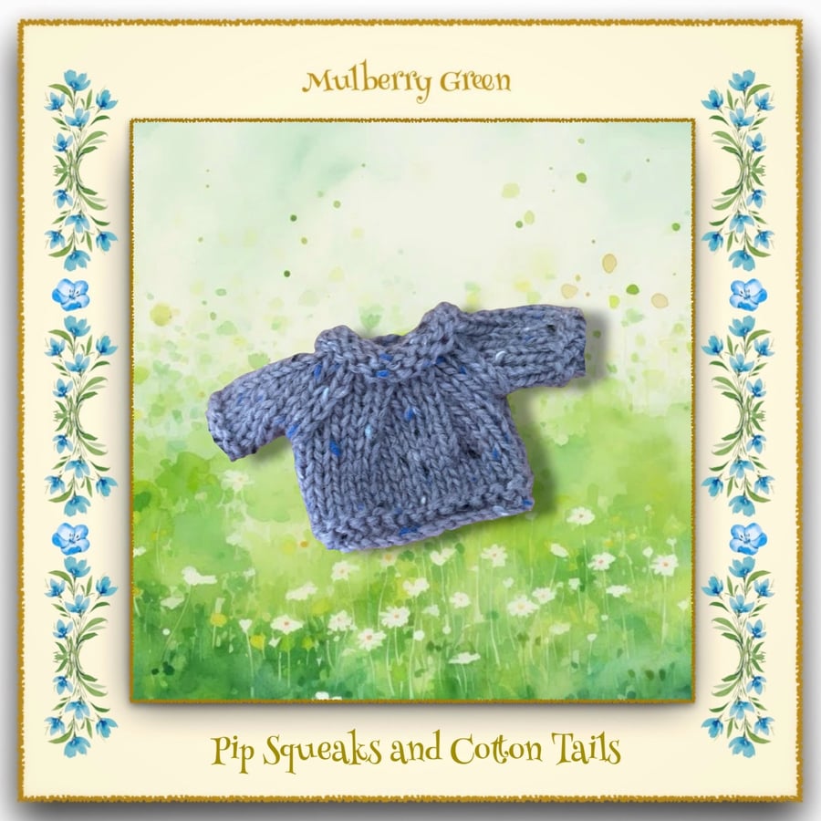 Pip Squeaks and Cotton Tails Grey Jumper