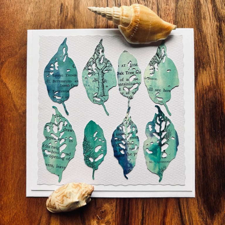 Verdigris Foliage 5 - with envelope