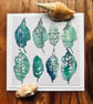 Verdigris Foliage 5 - with envelope