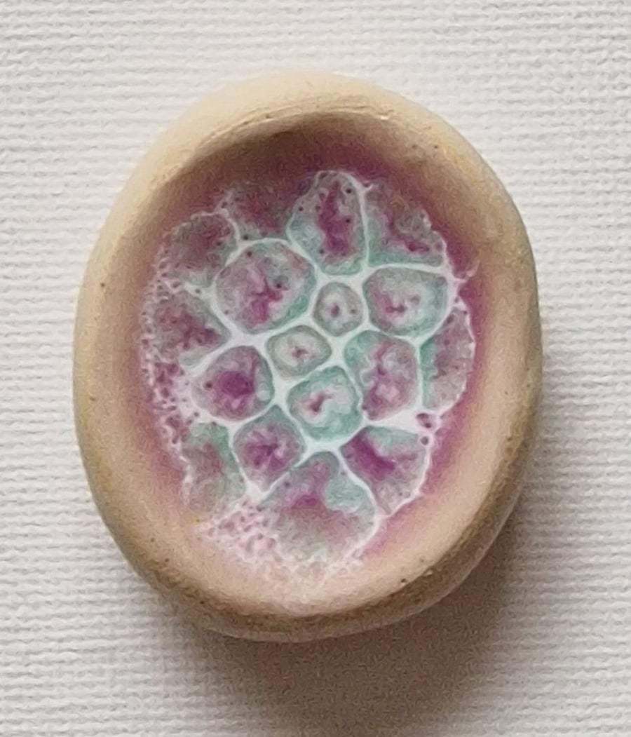 Handmade Ceramic Worry Stone 