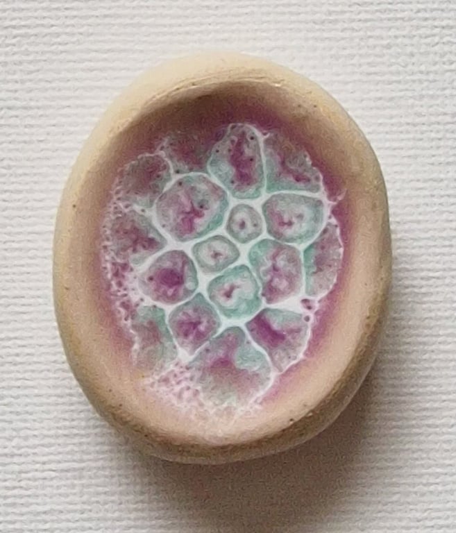 Handmade Ceramic Worry Stone 
