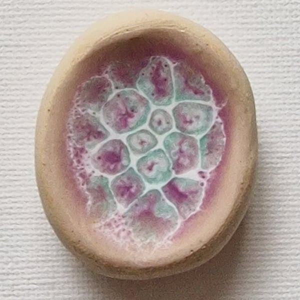 Handmade Ceramic Worry Stone 