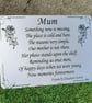 Replacement Laser Engraved Memorial Plaque Plate Non Fade Non Rust Plate - Image 2