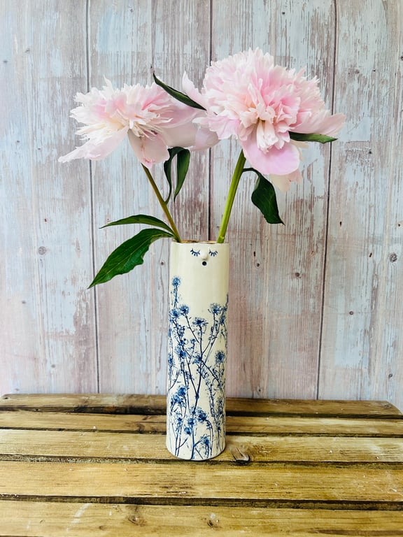 Tall Botanical Lady Vase 