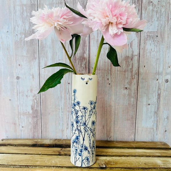 Tall Botanical Lady Vase 