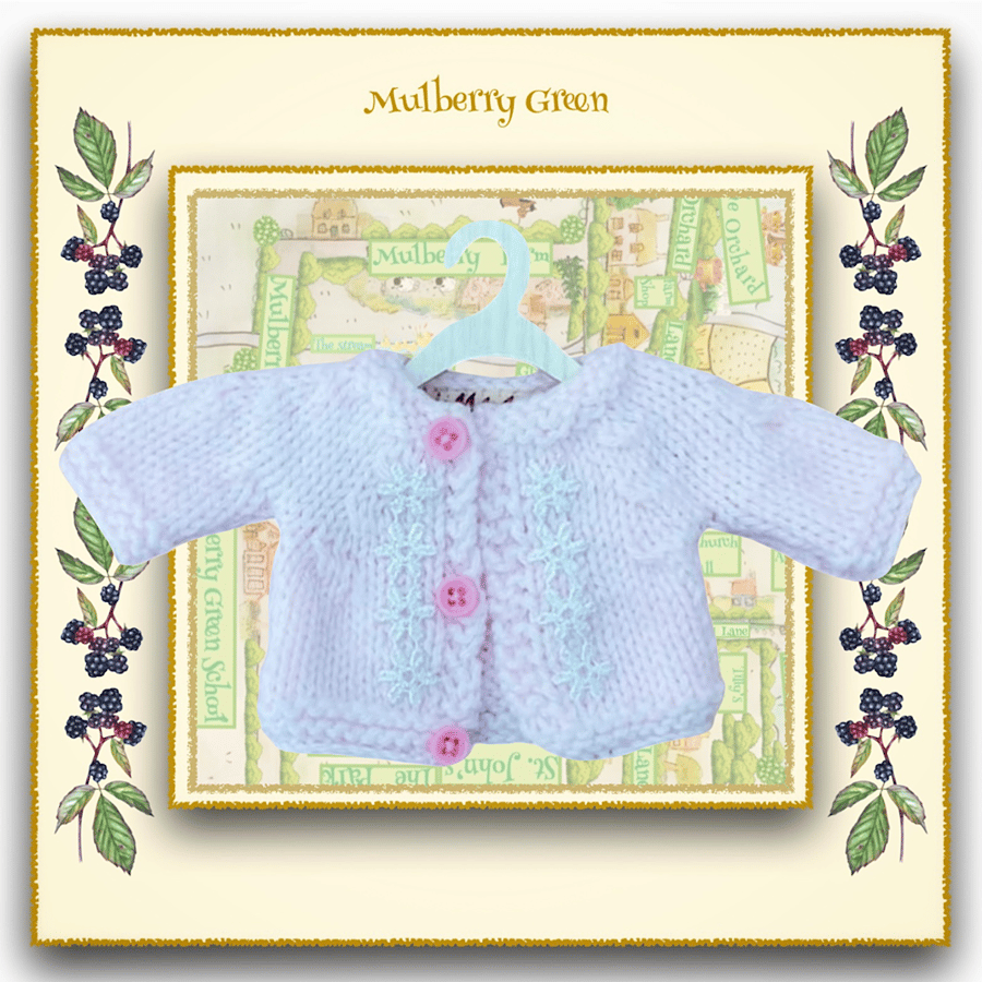 Pink Daisy Chain Cardigan 