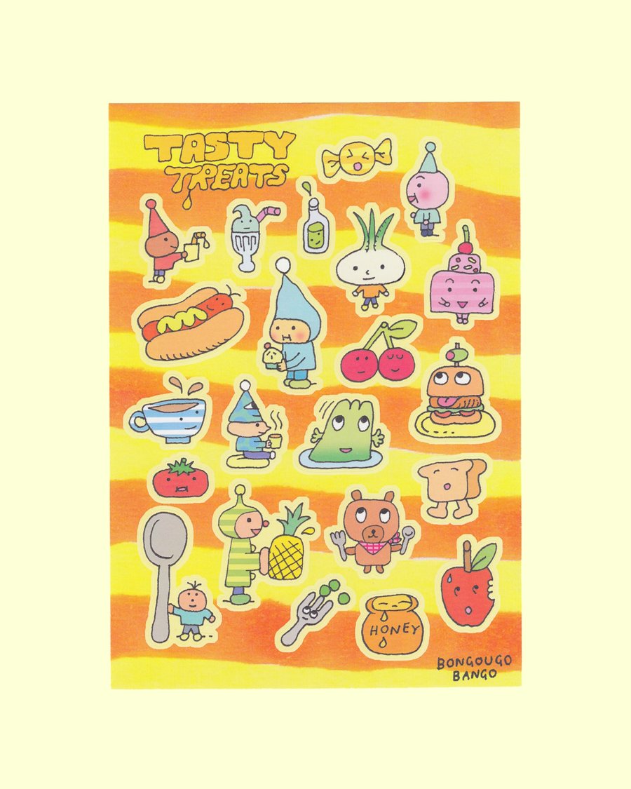 Tasty Treats Sticker Sheet