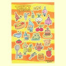 Tasty Treats Sticker Sheet