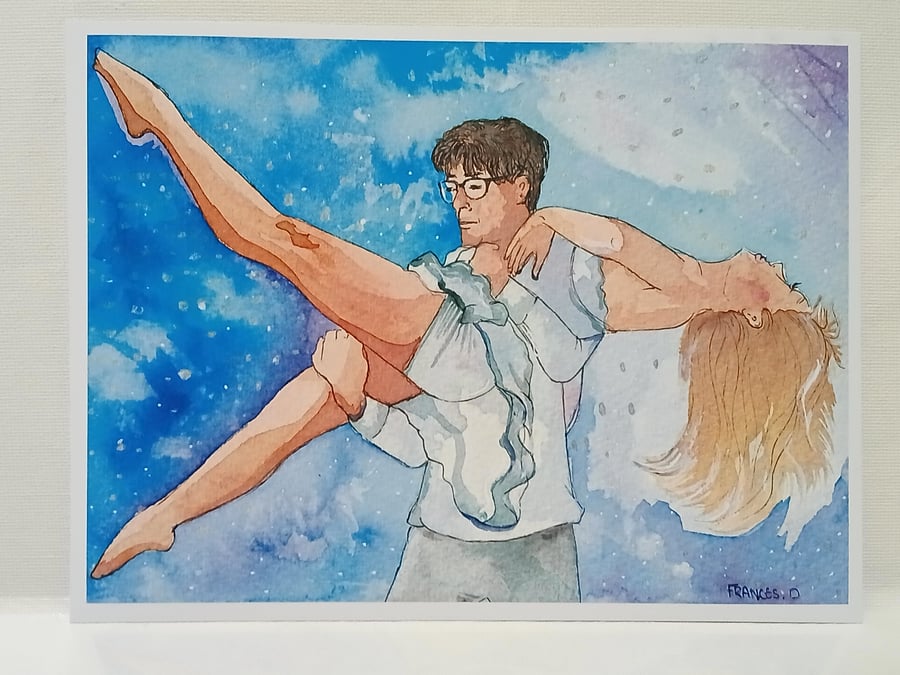 The Next Step Richozzy watercolour print A5