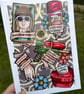 Nirvana Full Colour New School Tattoo Flash Print