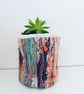 Funky and functional textile plant pot holder - Image 9