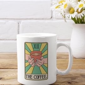 The coffee tarot mug - dark humour