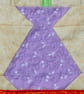 Snowdrop in a Vase Fabric Mug Rug - Image 4