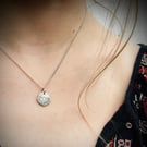 Woodland Trace silver pendant 