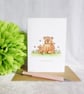 Mammy Bear with Cubs Birthday Card - Image 2