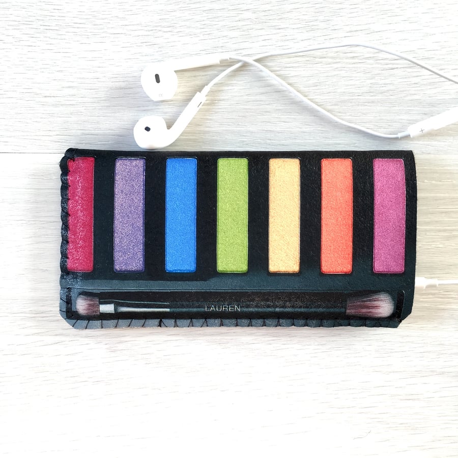 Personalised Make Up Palette Phone Case to fit iPhone, Samsung, HTC, Nokia