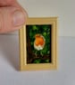 Little Robin Miniature Oil Painting - Image 2