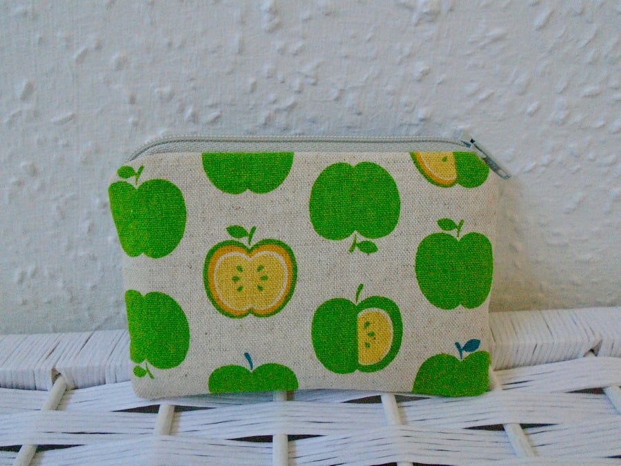Kids Cotton Purse - Green Apple 
