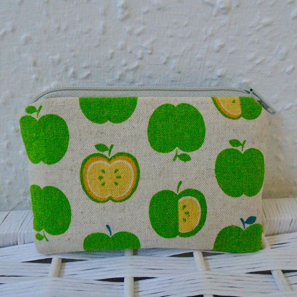 Kids Cotton Purse - Green Apple 