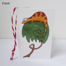 Chameleon Gift Tag