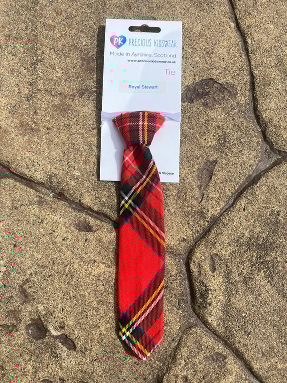Royal Stewart Tartan Tie, Toddler, Kids