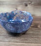 Blue Monday Textured Resin Bowl