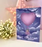 Love Heart Valentine's Day Greeting Card, Love Is In The Air, Anniversary Card. - Image 6