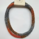 Stripey loop necklace