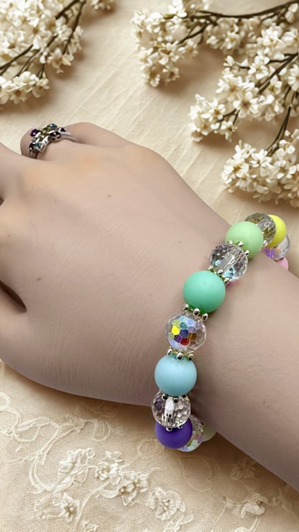 Pastel skies Aura bracelet
