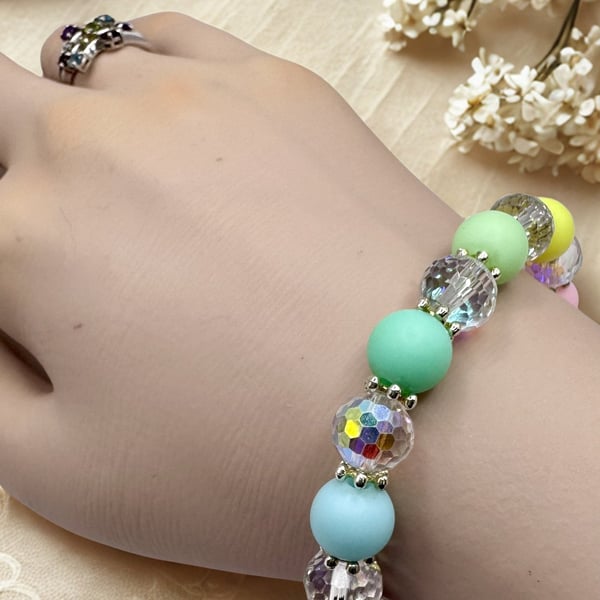 Pastel skies Aura bracelet