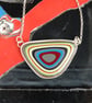 Statement Jeep fordite and sterling silver necklace - Image 5