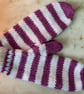 Chunky Striped Mittens - Image 2