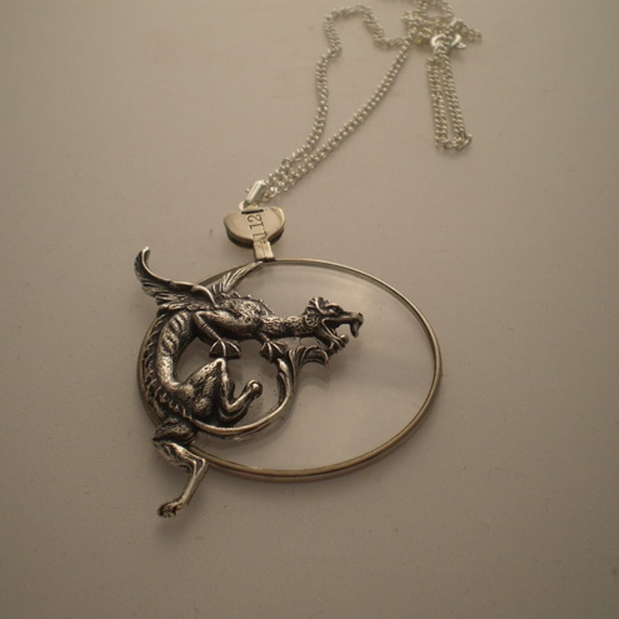 Steampunk "Eye Of The Dragon" Necklace