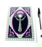 Thistle Greetings Card, Hand Illustrated - Image 2