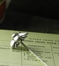Sterling silver bee bookmark - Image 1