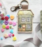 Little House Applique Keyring - Image 1