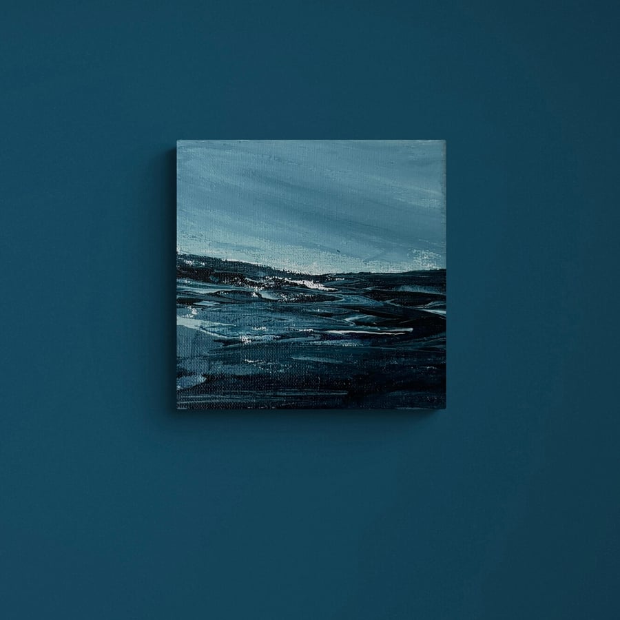 Perfectly Imperfect Original Seascape Painting on Canvas - Sample 33