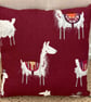 Alpaca Cushion, Novelty Cushion - Image 2