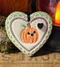 Ceramic pumpkin hanging decoration - Image 2