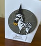 Trick or Treat Zebra Halloween. - Image 2