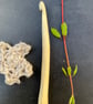 Hand-carved Crochet Hook, 9.5mm