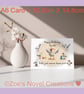 Seagull Birthday Card, personalised - A6 size 10.5cm X 14.8cm - Image 10