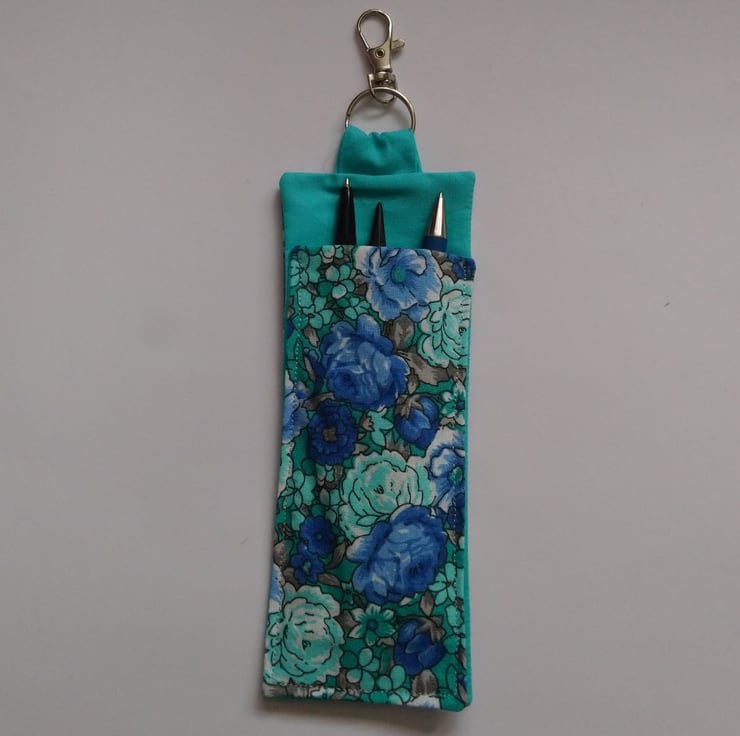 Lanyard Pen Holder with Floral Design Folksy