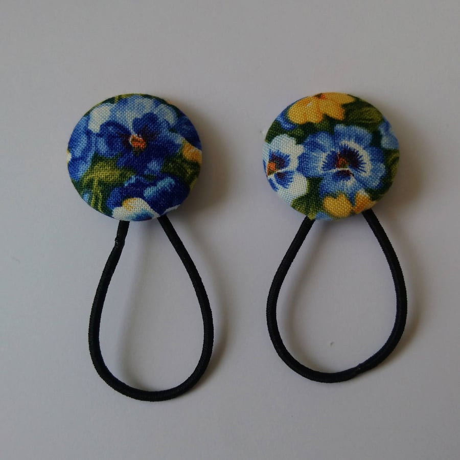 Pansy Hair Bobble Hair Bands